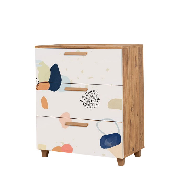 Hanah Home Leva Gravis Pied en Pino Atlántico y Blanco Hanah Home Leva Gravis Pied en Pino Atlántico y Blanco
